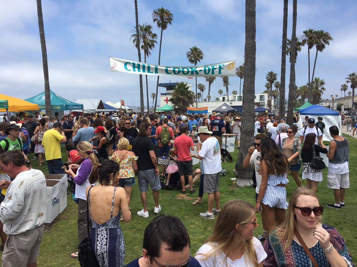 #PeaceLoveAndOB from the #ObChiliCookOff &amp; #OBStreetFair!