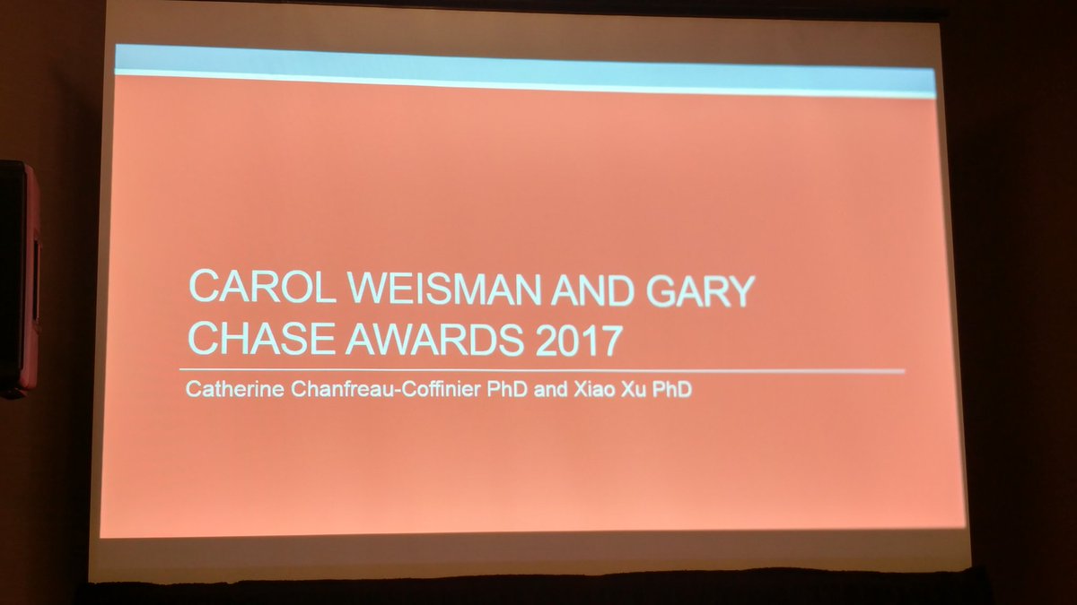 laurenbbeach's tweet photo. Next up at #AHGenderIG - @ewinstonpatton presents the Carol Weisman and Gary Chase Awards for 2017 https://t.co/FxLb6bIg4B