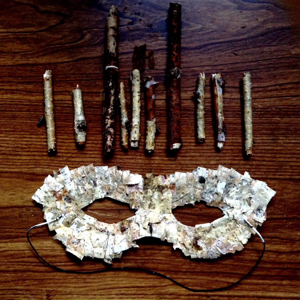 Tidal Channel (@tidalchannel) on Twitter photo handmade birch bark mask by @gkfernworthy to be worn by <a href="/billycancel/">Billy Cancel</a> for our 6-cycle Eotechnics piece! Performance tmrow at Widow Jane Mine! handmade birch bark mask by @gkfernworthy to be worn by <a href="/billycancel/">Billy Cancel</a> for our 6-cycle Eotechnics piece! Performance tmrow at Widow Jane Mine!