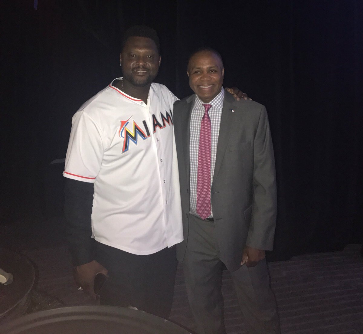 catchthissauce's tweet photo. Special thanks to @tombrasuell , @MLB @MarlinsPark for the opportunity to address the Mayors at the #USCM2017 #PlayBall https://t.co/QE5v3uuDtt