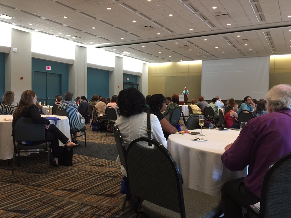 sibleadership's tweet photo. Don Meyer talking to a packed house on the history of the sibling movement. #SLN2017 https://t.co/wDlkF6rLjh