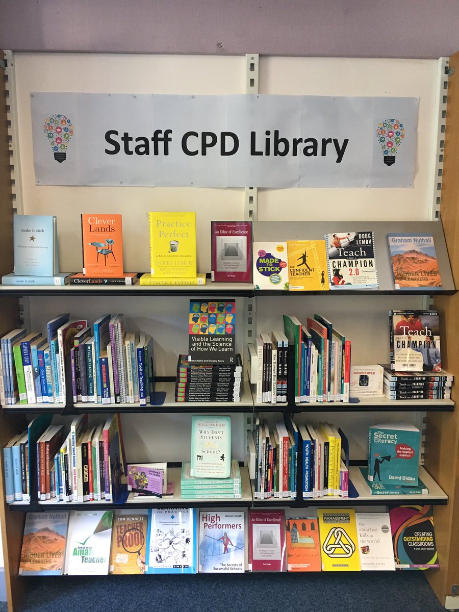 GonzaloETC's tweet photo. Si tuvieras que montar un rincón de libros para tu equipo de profes, ¿qué título/s incluiría/s? #biblioprofes @ftsaez @juanmadiaz @cpoyatos https://t.co/BdskELIpaL