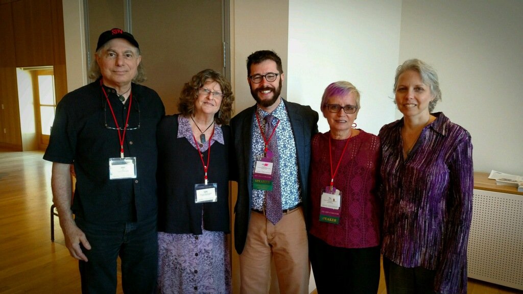 PatVilleneuve1's tweet photo. Falk &amp; Dierking join FSU professor Pat Villeneuve, Jay Boda and Susan Mann for lunch at #aamg2017  #educuratorsfsu https://t.co/R09gxcslrX