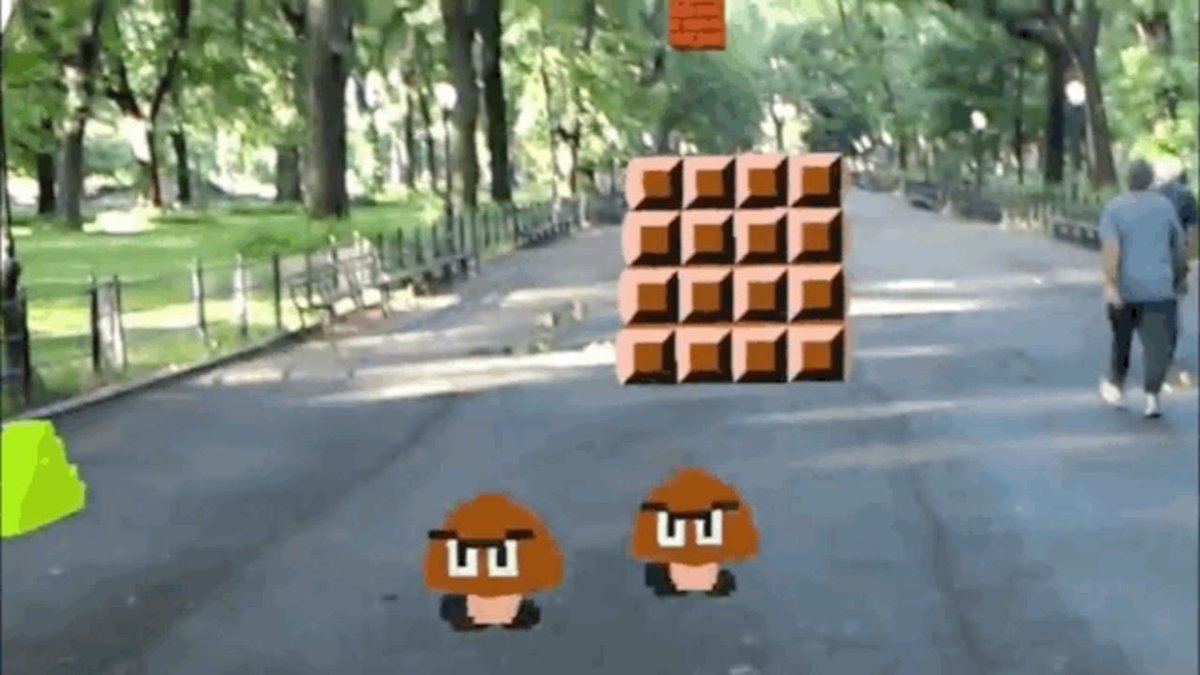 brianhousand's tweet photo. Hey @ByrdseedGifted This App Lets You Play Super Mario Bros. In The Real World, And It’s Incredible https://t.co/WGM9DwyZdS https://t.co/NHNI7XEfTw