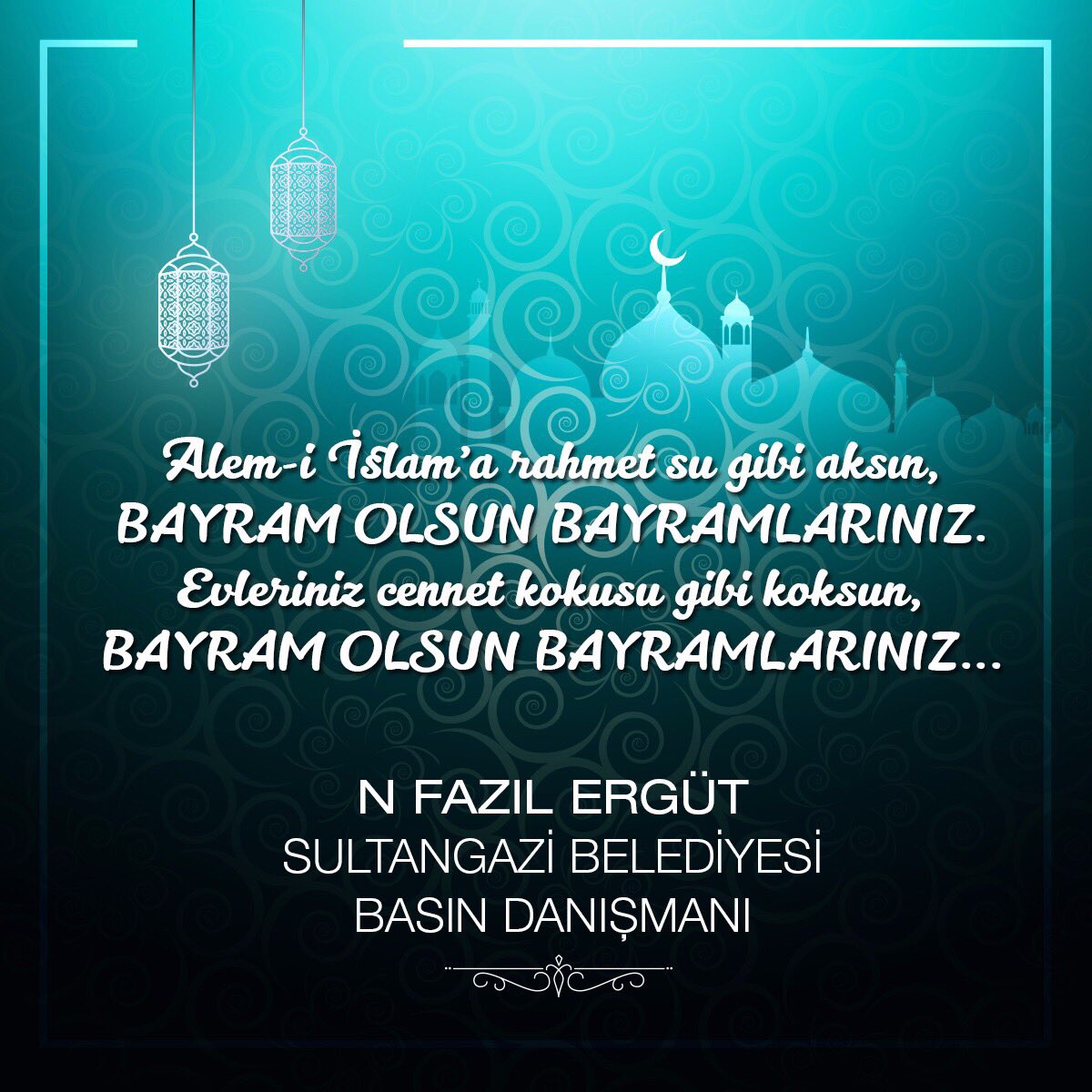 necip fazil ergut on twitter bayram