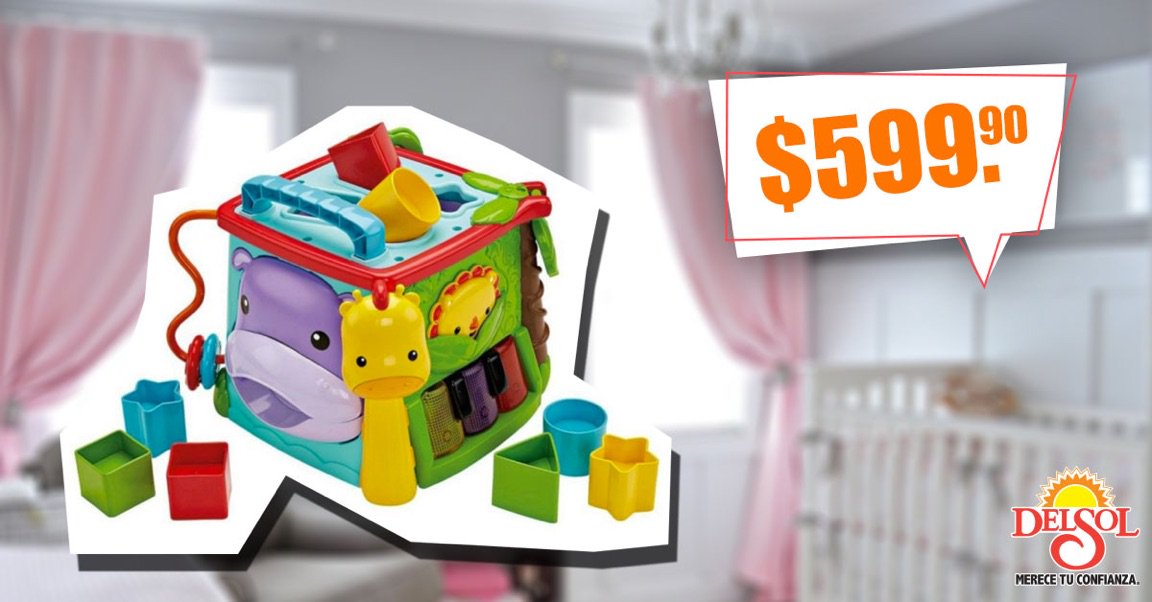 fisher price cubo juega y aprende precio