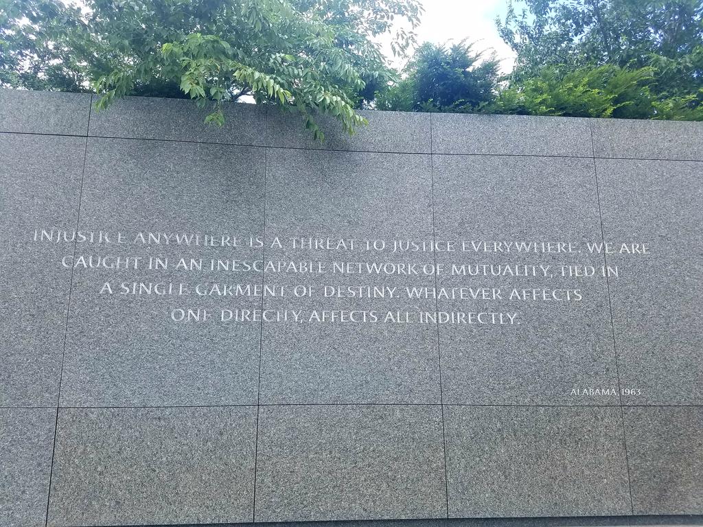 KateBurghardt's tweet photo. Martin Luther King Jr. quote from our @BikeandRollDC tour! #Sightseeing https://t.co/yN7dpPL6s8
