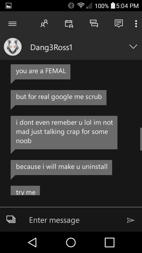 vickytona1990's tweet photo. @Microsoft @XboxSupport @RockstarSupport. 
Is he one of yours? If so please ensure he is reprimanded for his threats and bad sportsmanship. https://t.co/8GuLCcsRNw