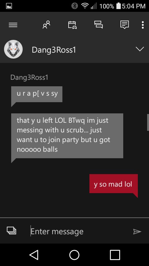 vickytona1990's tweet photo. @Microsoft @XboxSupport @RockstarSupport. 
Is he one of yours? If so please ensure he is reprimanded for his threats and bad sportsmanship. https://t.co/8GuLCcsRNw
