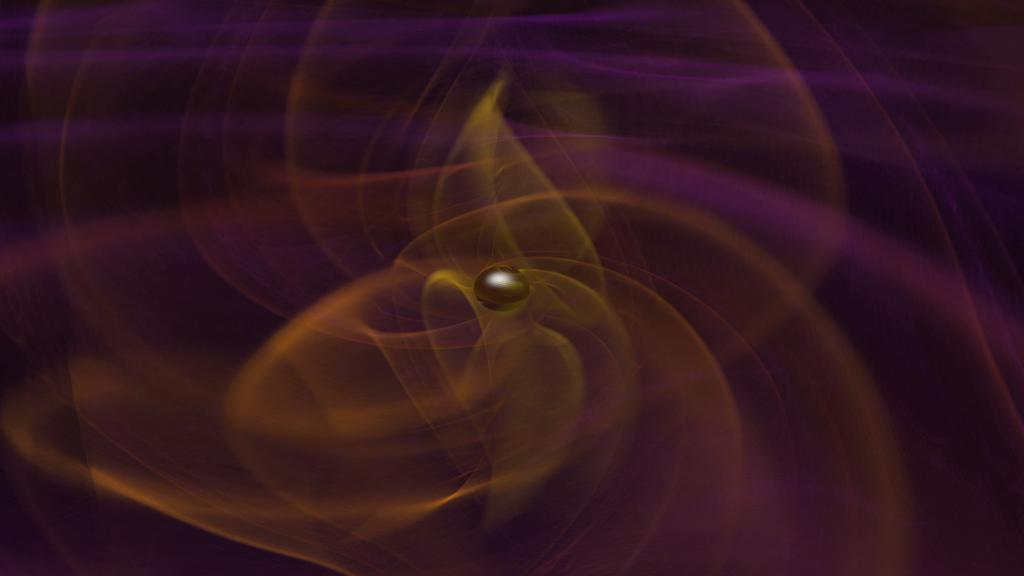 NASA's tweet image. 3 coordinated spacecraft will study Einstein-predicted gravitational waves in space in a new @ESA mission with NASA: go.nasa.gov/2tHuwD4