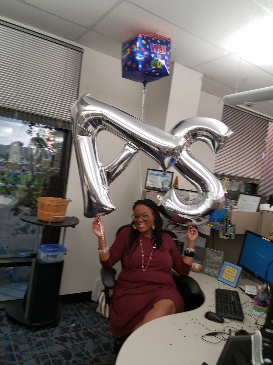 AshleyS_BRCC's tweet photo. When your team celebrates your #2017MDP Participation! Since returning & sharing my story, my rep said he's going bck 2 school! #LeadersLead https://t.co/wywwetqLqE