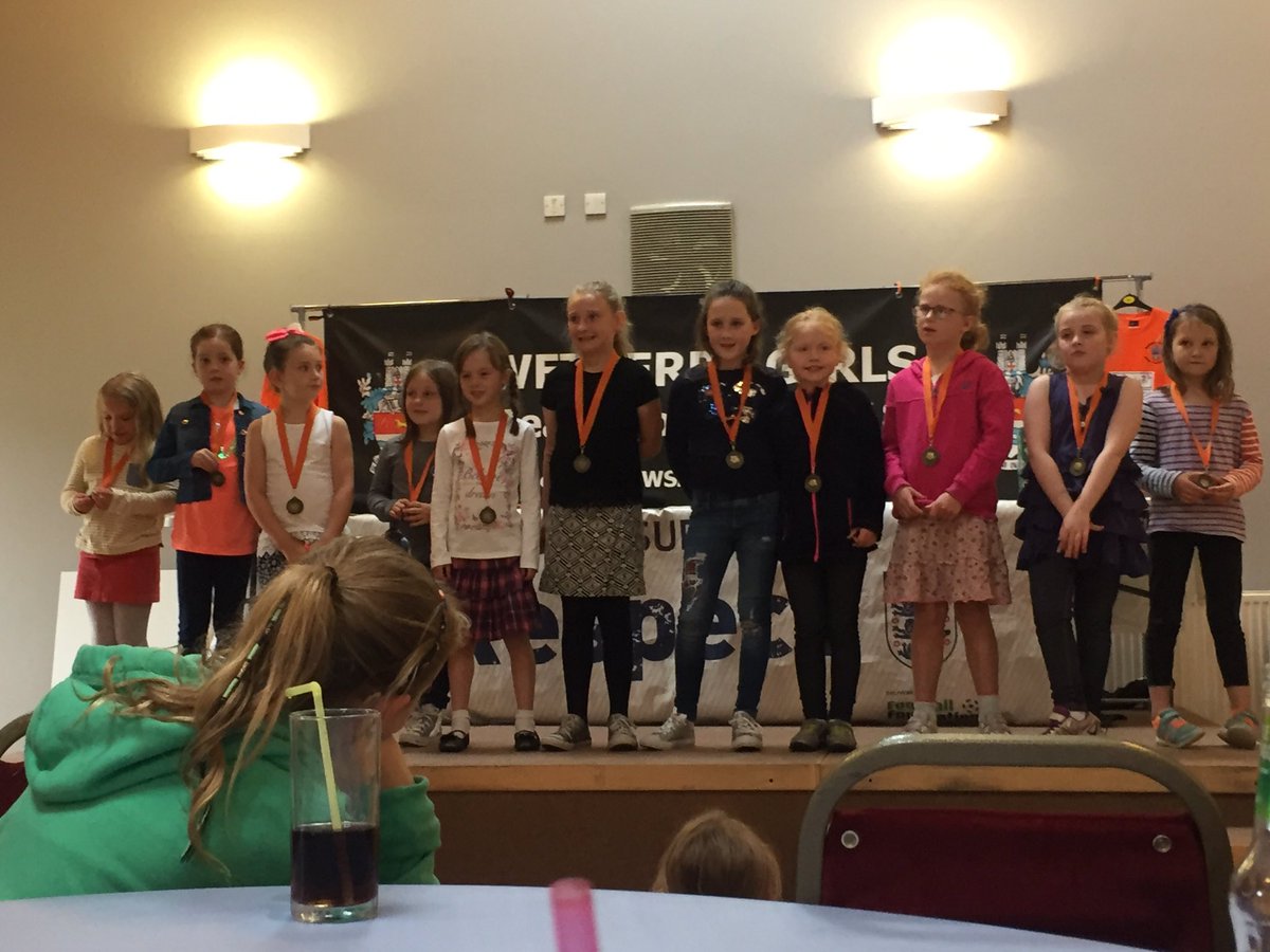 WagjfcFootball's tweet photo. Presentation - U6, U7 &amp; U9 teams #thesegirlscan #wecanplay https://t.co/26oEu1lhW1