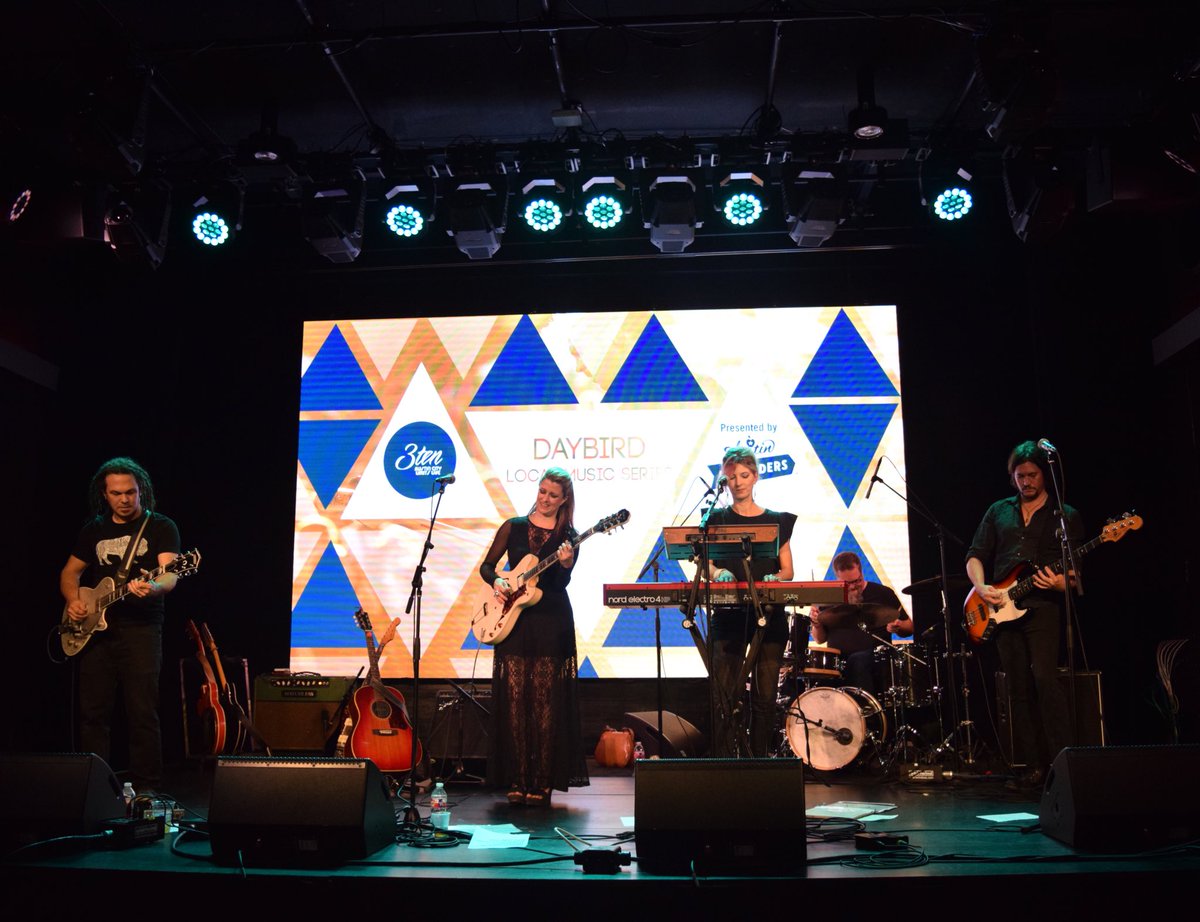 .@TheBelleSounds closing out today's #DaybirdMusicSeries at 3ten ACL Live! #ATXMusic
