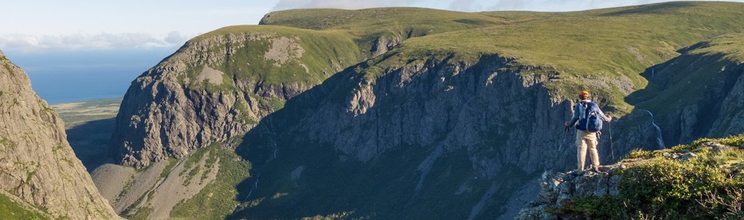 GrosMorneOutdor's tweet photo. Looking to catch the best views in Western #Newfoundland this summer?  Check out our website for guided trips. #ExploreNL #Hiking https://t.co/B3ci4yGnTT