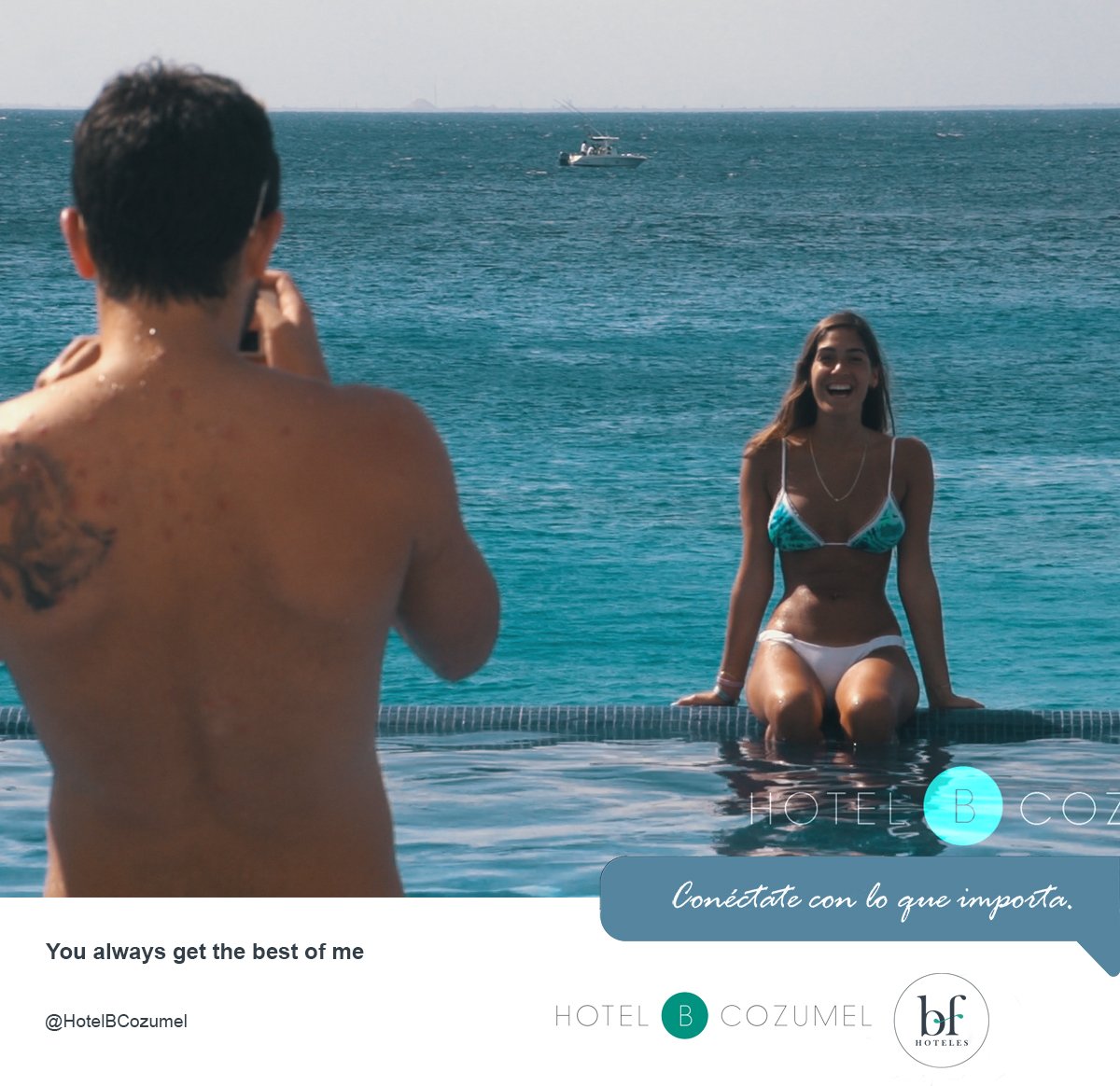 hotelbcozumel's tweet photo. #Love #Thogether #Pool https://t.co/aFuuS8rsGW