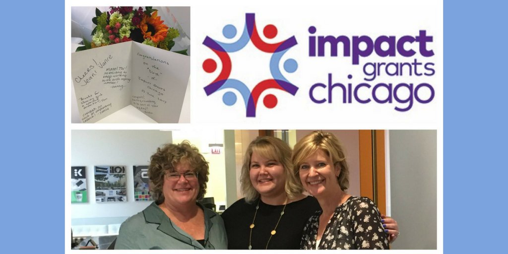Thank you to <a href="/ProphetBrand/">Fab Padilla</a> for helping us launch Impact Grants Chicago! What a perfect way to start our journey! #P4NP