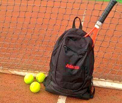 davidtr0121's tweet photo. Adecco and I playing some tennis ๐ช "the duties of a #CEO1month don't end in the office" @AdeccoWaytoWork #CEObackpackChallenge #DavidC1M https://t.co/AAkaIP0cos