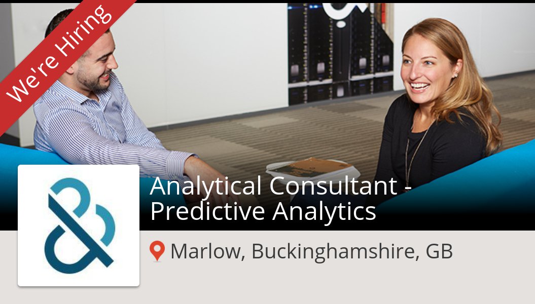 #Analytical #Consultant - Pr... in #MarlowBuckinghamshireGB at #DunBradstreet #job workfor.us/dunandbradstre… #teamdnb