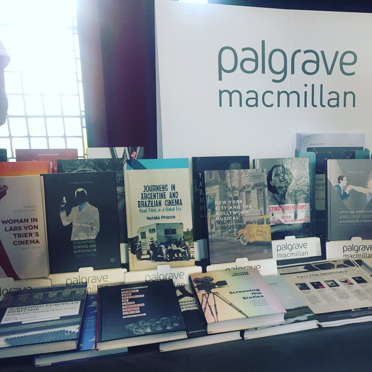 DrNPinazza's tweet photo. Journeys in Argentine and Brazilian Cinema @Palgrave_ @PalgraveCultMed #ScreenCon2017 https://t.co/Euig3iLhXO