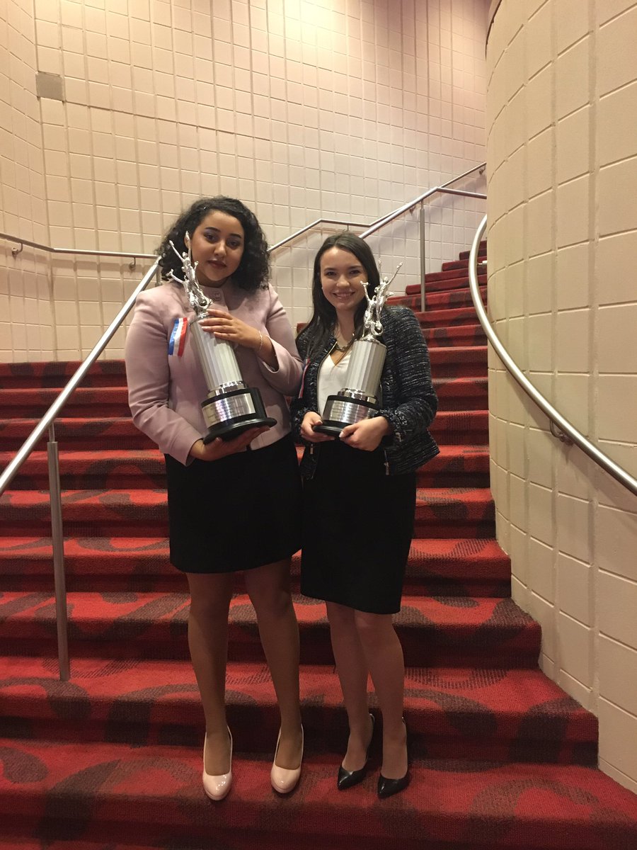 FightingOpi's tweet photo. Tierney and Ally finish as 3rd and 2nd in the nation in their events! #WaddleToVictory Thank you BHam #Nats17 https://t.co/QeqWzwfEsr