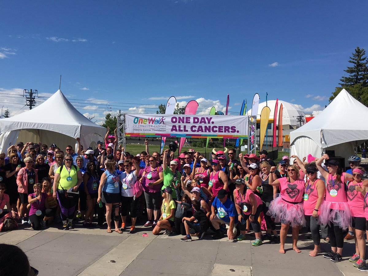 And that's a wrap on <a href="/OneWalkAB/">OneWalkAlberta</a>. Thanks to all the volunteers, walkers, donors and sponsors for a great day. #albertacancer