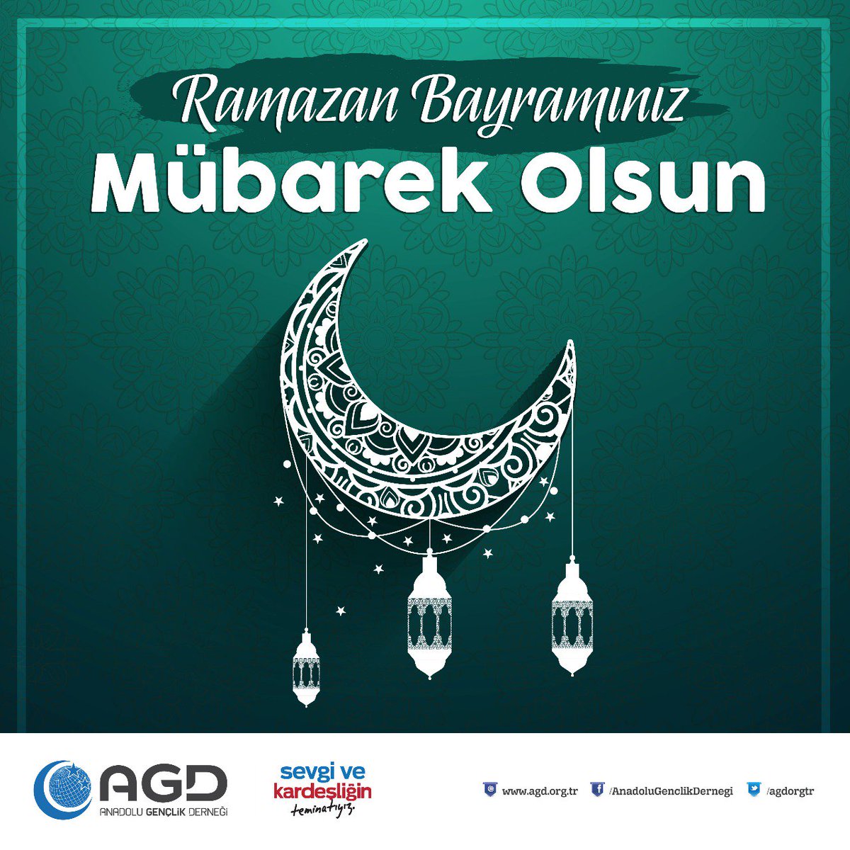 agdorgtr's tweet photo. Ramazan Bayramınız Mübarek Olsun | Mazlumların yüzlerinin güldüğü, adaletin her alanda hakim olduğu Yeni Bir Dünya duasıyla... https://t.co/R7gWGjF36X