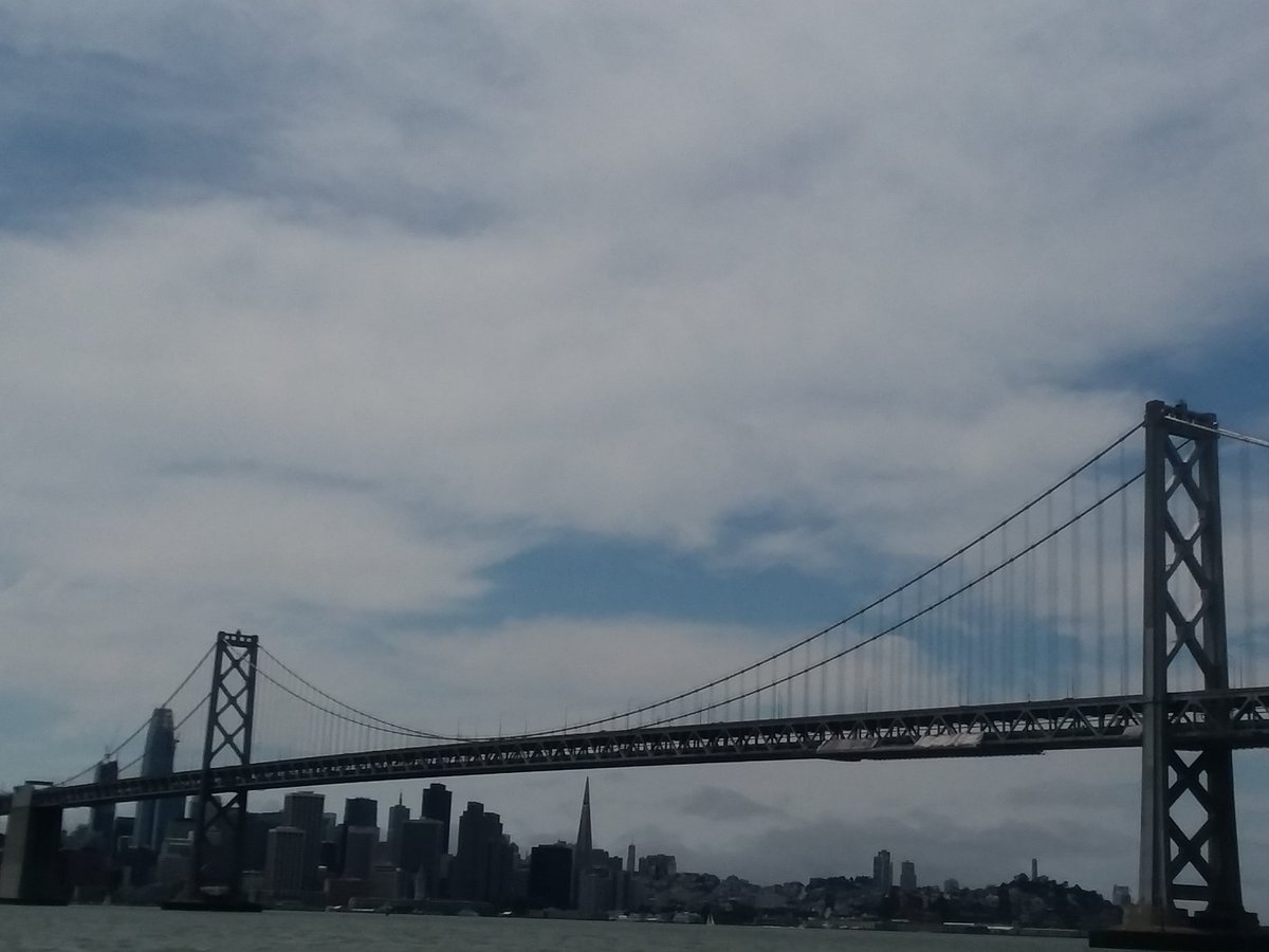 rukiddingme3590's tweet photo. Cruising the #SFbay on the #Rocketboat #BayBridge #Pier39๐ https://t.co/q0BwHBhodA