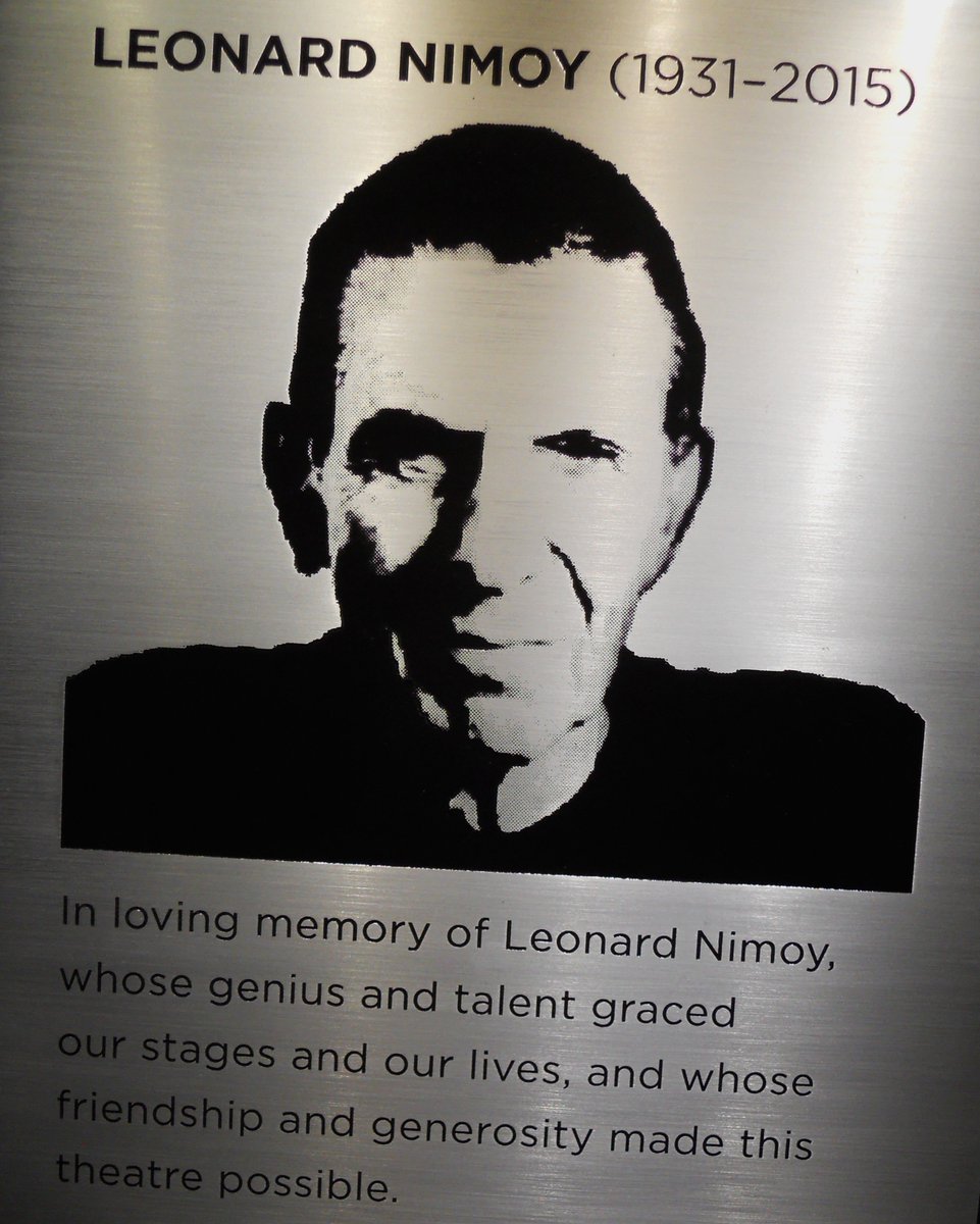 NCBonnie1's tweet image. @LoveOfSpock A yr ago 2night I was fortunate 2 attend an advance screening of the #SpockDoc n NYC.A fabulous time&amp;amp; film!Thanks @adam_nimoy !