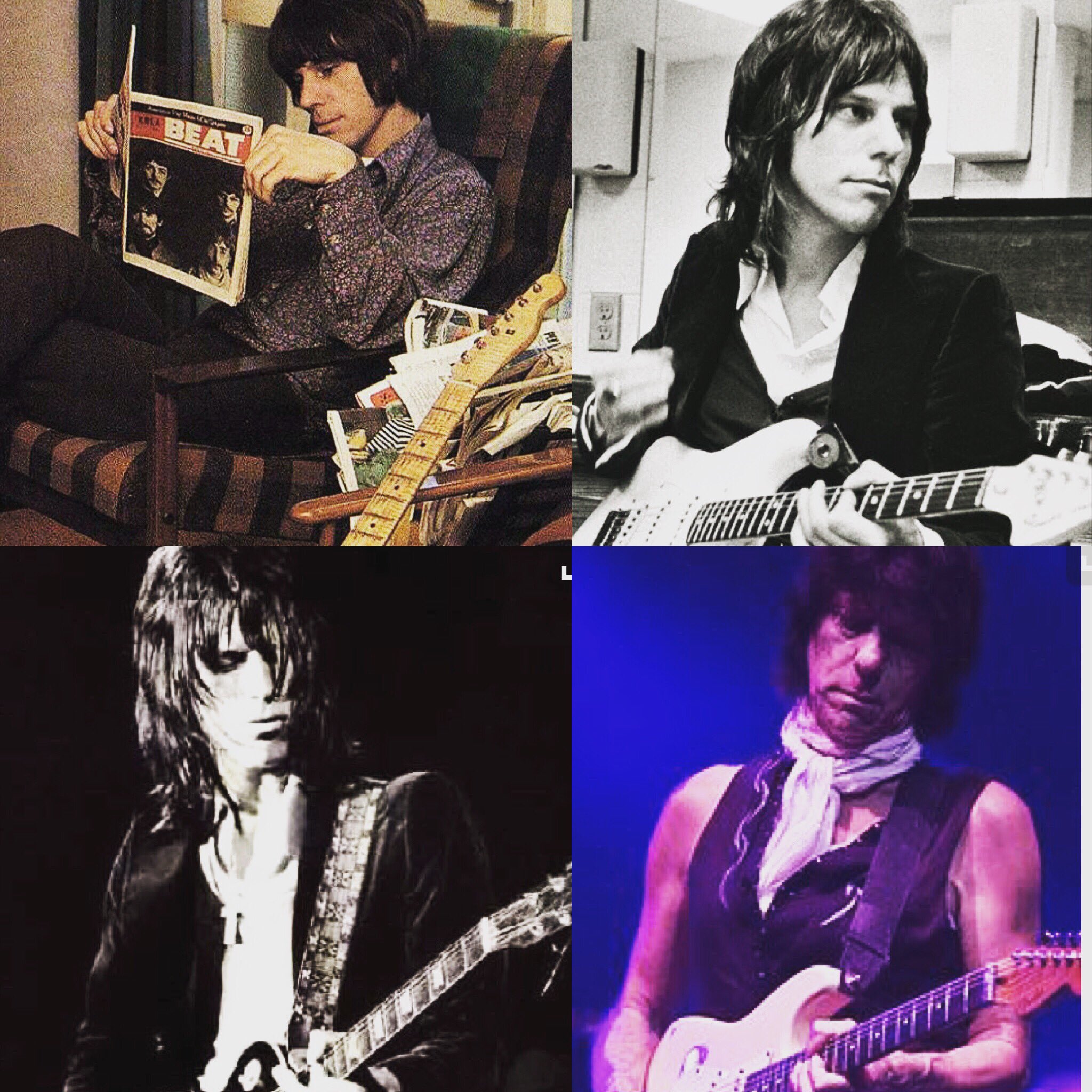 Happy Birthday to the always amazing the legendary !Jeff Beck long live to the genius       