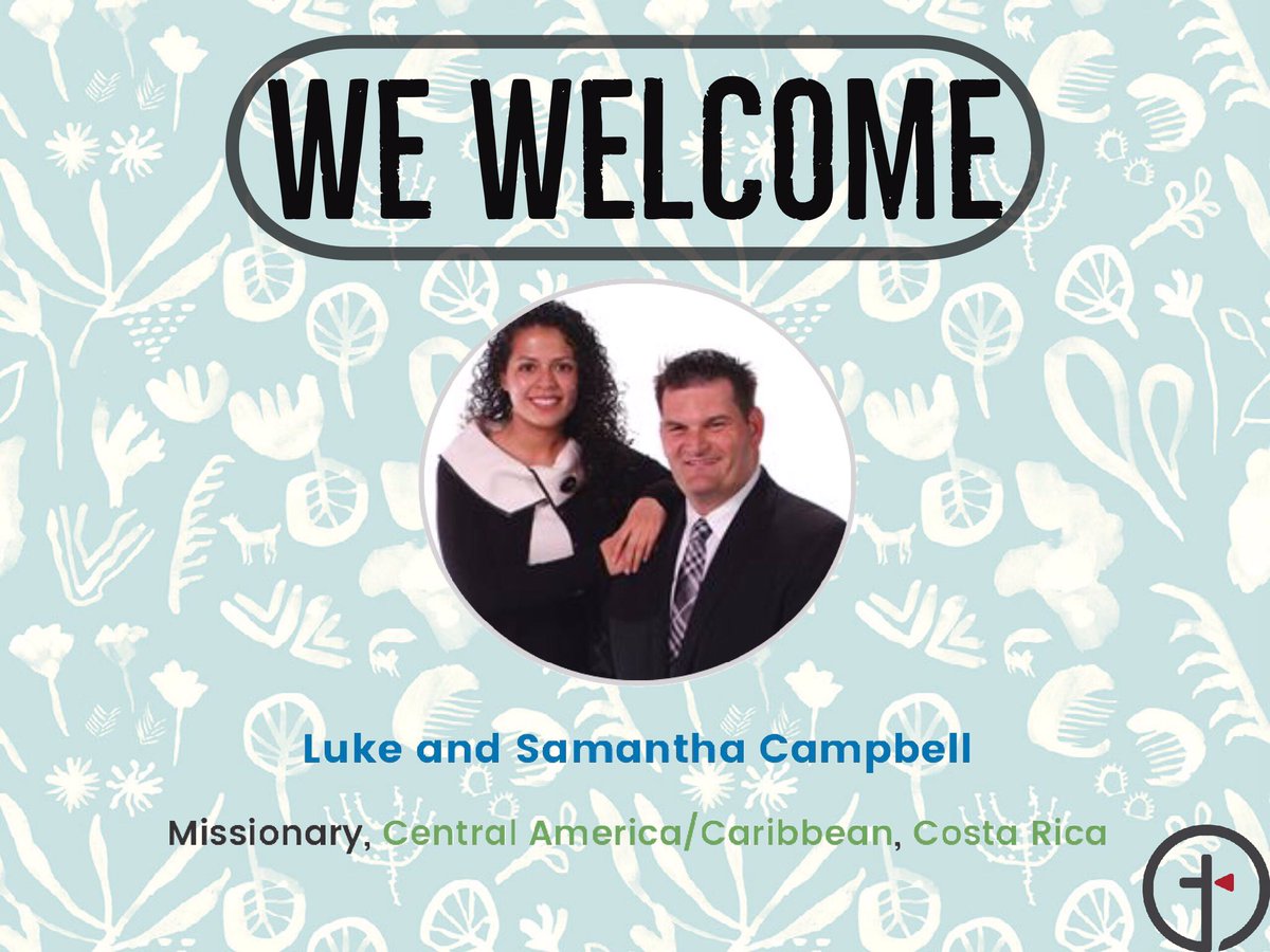 crosspointbg's tweet image. We are pleased to announce that we will have Missionary Luke and Samantha Campbell with us tomorrow at 10:00.