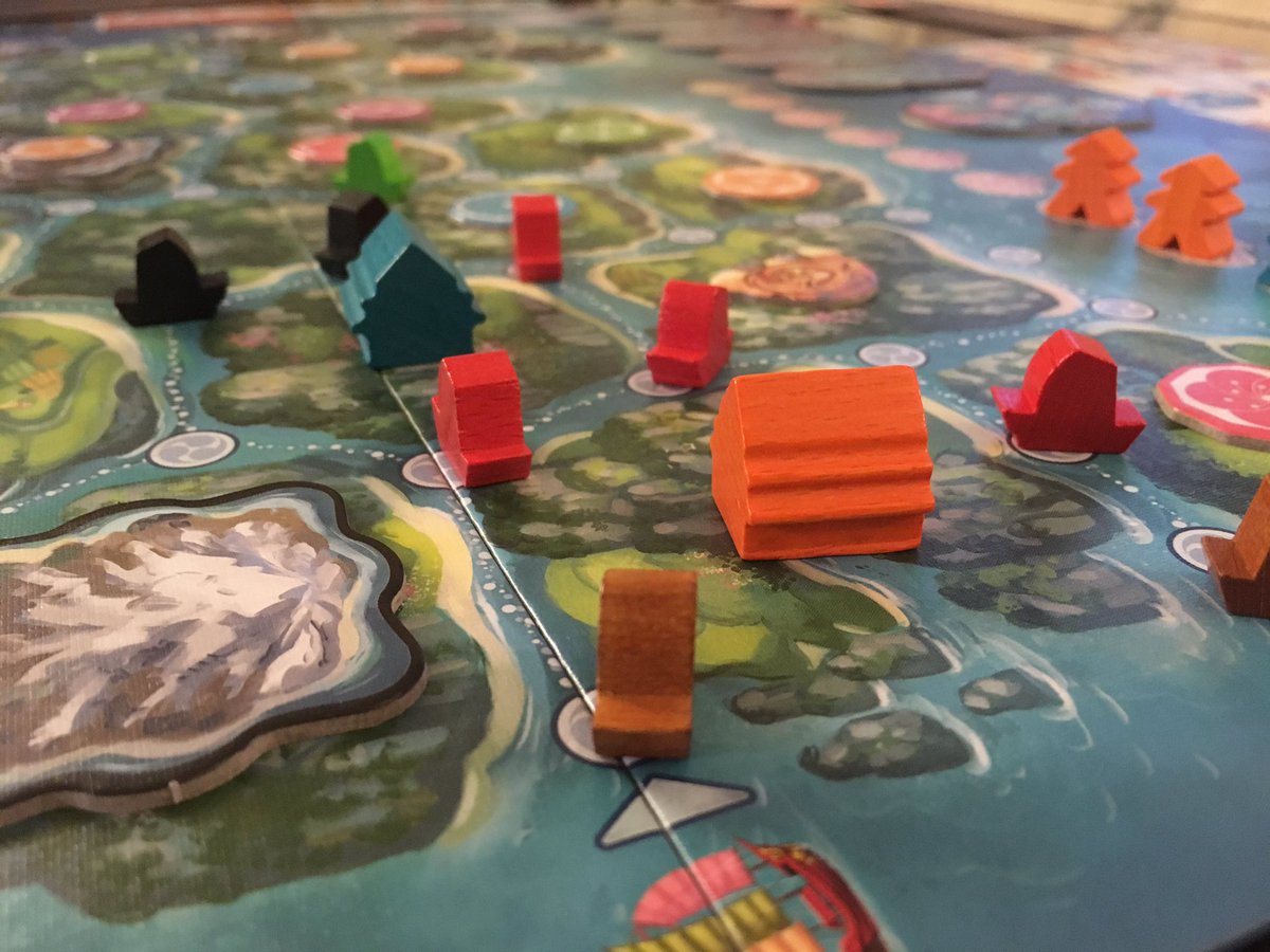 controlledarea's tweet image. Probing the mysteries of Yamatai @days_of_wonder @BoardGameQuest