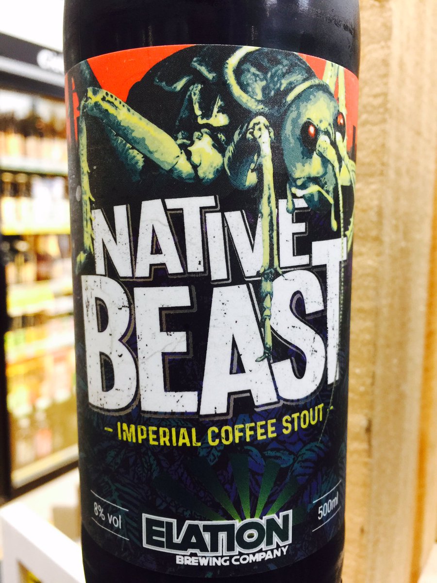 Liquorlandbtny's tweet photo. NATIVE BEATS Imperial #coffeestout
Big bold delicious at @Liquorlandbtny 
Retweet if you love stouts
#craftbeernz https://t.co/2e3w0jetiE