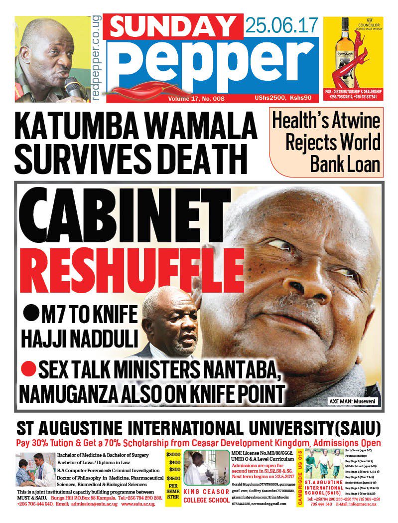 Red Pepper Uganda on Twitter "This Sunday Pepper is filled with stories you can never find