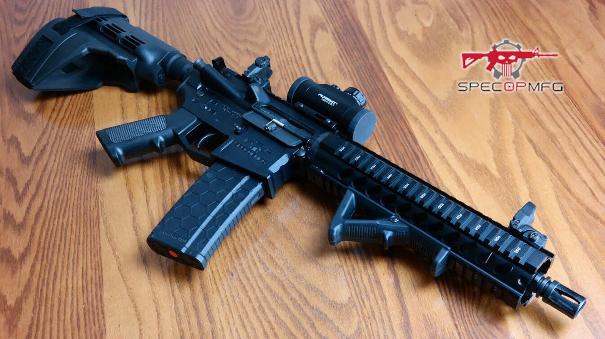 SpecOpMfg's tweet photo. our quad rail pistol 🤤
#gunporn https://t.co/sb0rnfPCXr