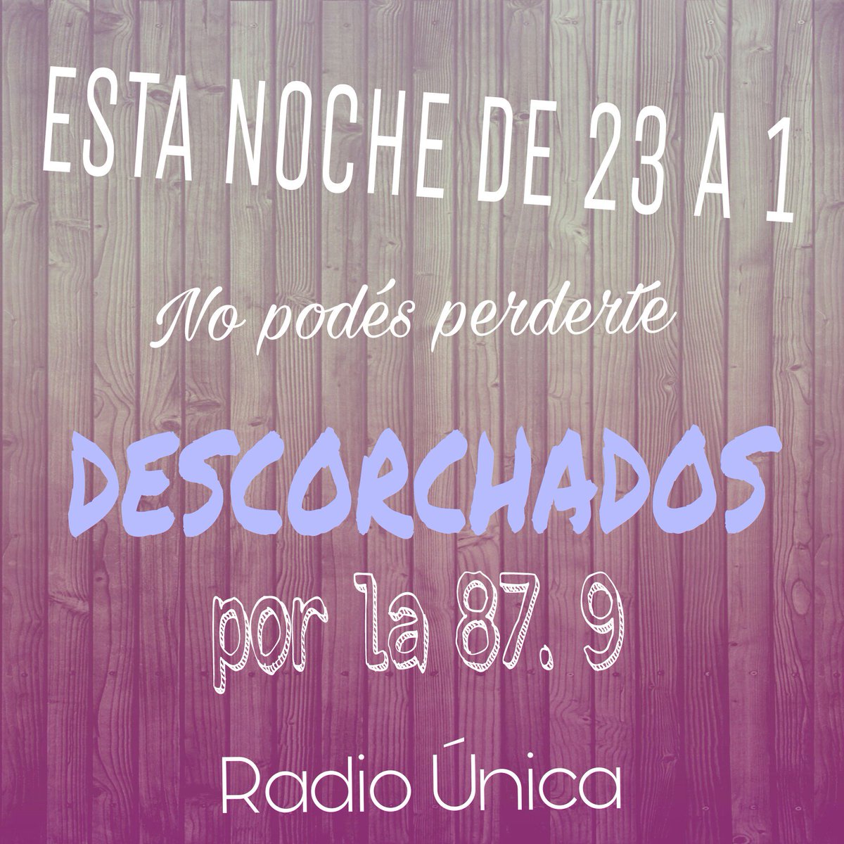 DescorchadosFM's tweet photo. Una horita nada más!!! https://t.co/LsPM6NcAbO