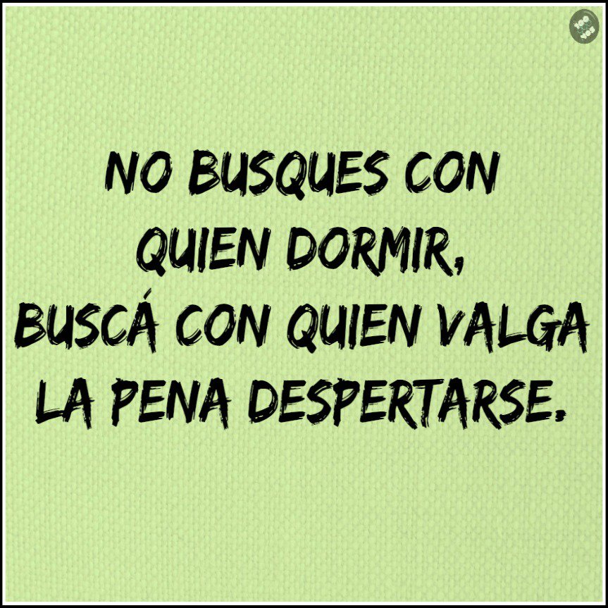 A tenerlo en cuenta!