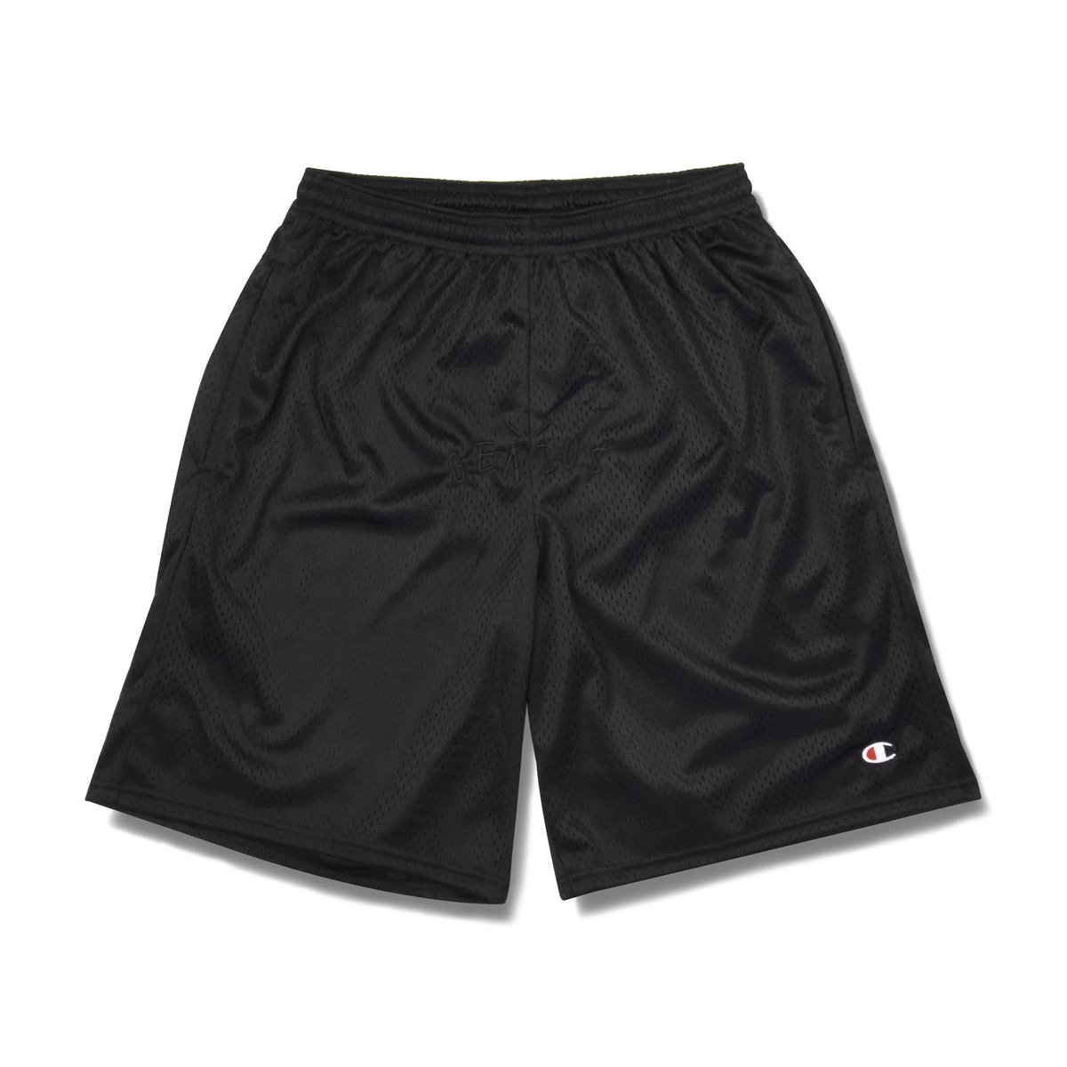geniuspieces's tweet photo. GENIU$ x CHAMPION Tonal Logo Mesh Shorts available tomorrow 1pm PST x 4pm EST https://t.co/RH8iEvmriN