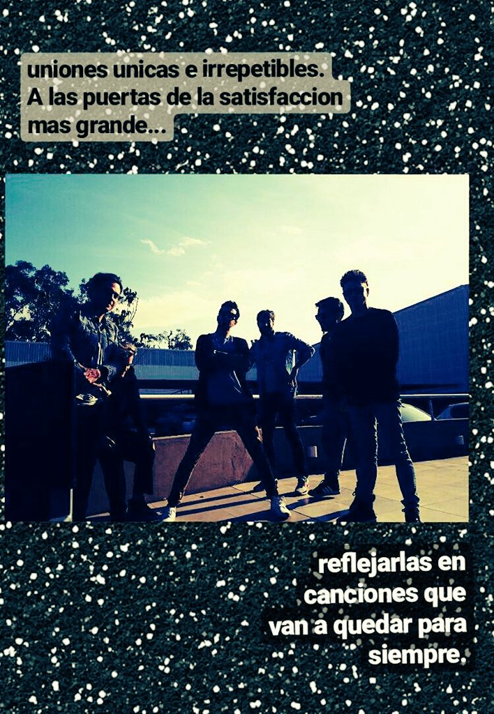 FOXLEYoficial's tweet photo. Estamos muy contentos. Cada vez mas cerca.. 
#NuevoDiscoFoxley
GRACIAS a los que de alguna manera, estan con nosotros. 
Se viene! https://t.co/uun5LuCy0h