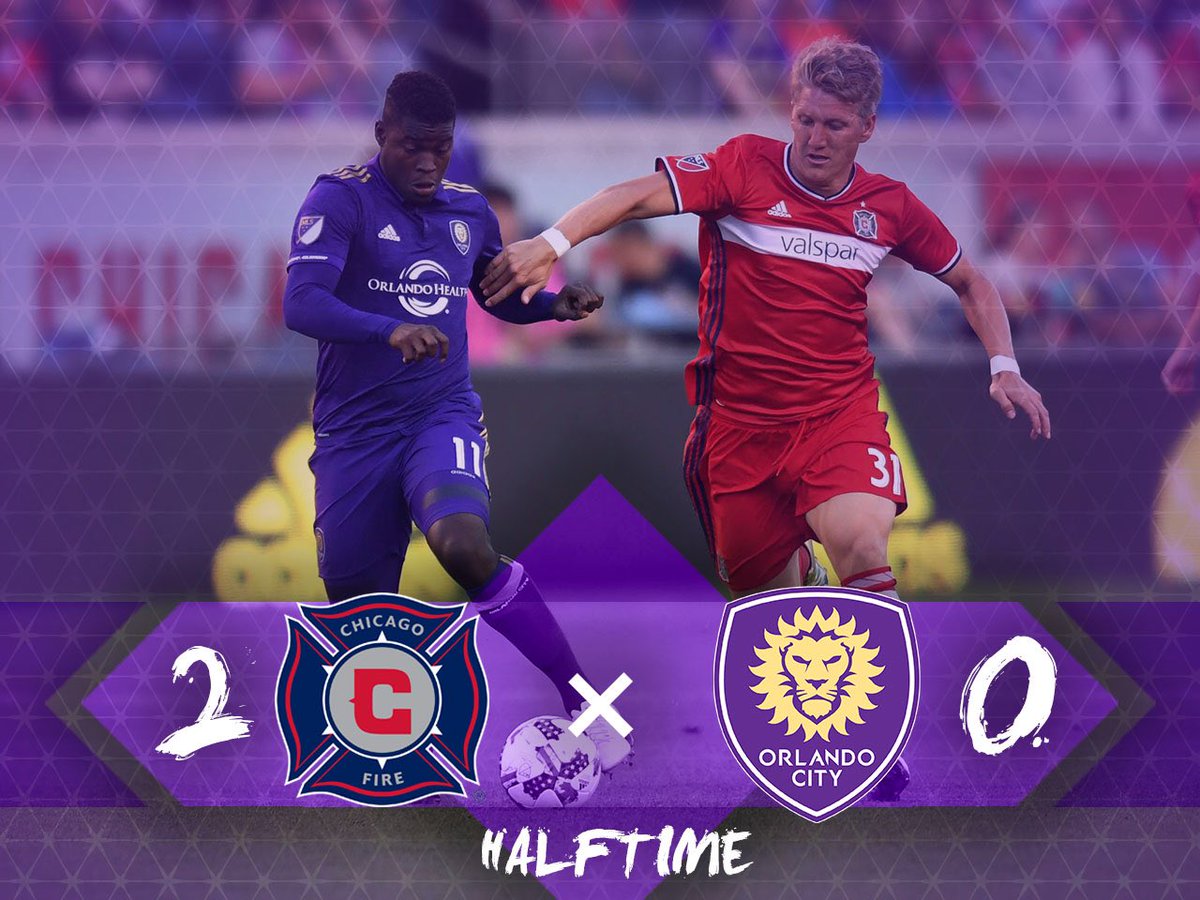 HALFTIME: Chicago - 2 | City - 0  #CHIvORL https://t.co/INKOpFVjMq