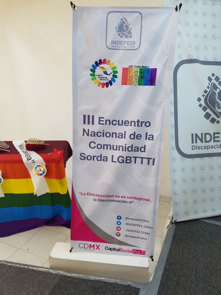 femesor's tweet photo. FEMESOR participó el 3 encuentro nacional de La Comunidad Sorda LGBTTTI
#sordoslgbttti
#LSM
#FEMESOR
@INDEPEDI_CDMX https://t.co/X7oU48feac