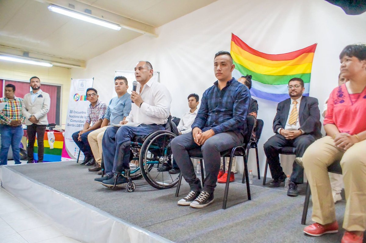 femesor's tweet photo. FEMESOR participó el 3 encuentro nacional de La Comunidad Sorda LGBTTTI
#sordoslgbttti
#LSM
#FEMESOR
@INDEPEDI_CDMX https://t.co/X7oU48feac