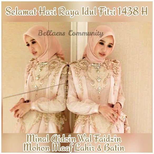 Selamat Hari Raya Idul Fitri 1438 H.. Mohon maaf lahir dan batin... Selamat hari lebaran 😘😘😘 <a href="/Bellaudyaa/">Laudya Cynthia bella</a>
