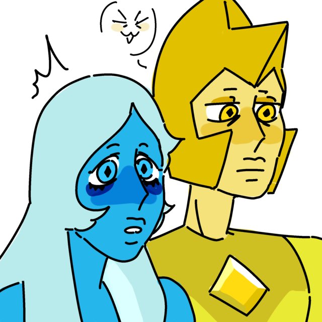 Feeling Blue's ass ~💛💙