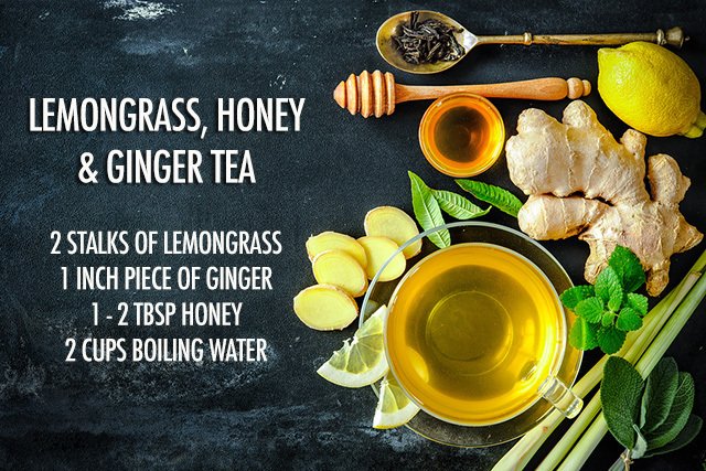 Recipe Idea: Lemongrass honey ginger tea - a touch of the exotic for your day! bit.ly/1SMIBZ4