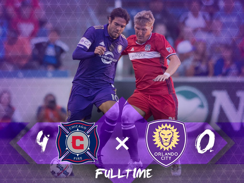 FINAL: Chicago - 4 | City - 0  #CHIvORL https://t.co/JVS6Ig5Msd