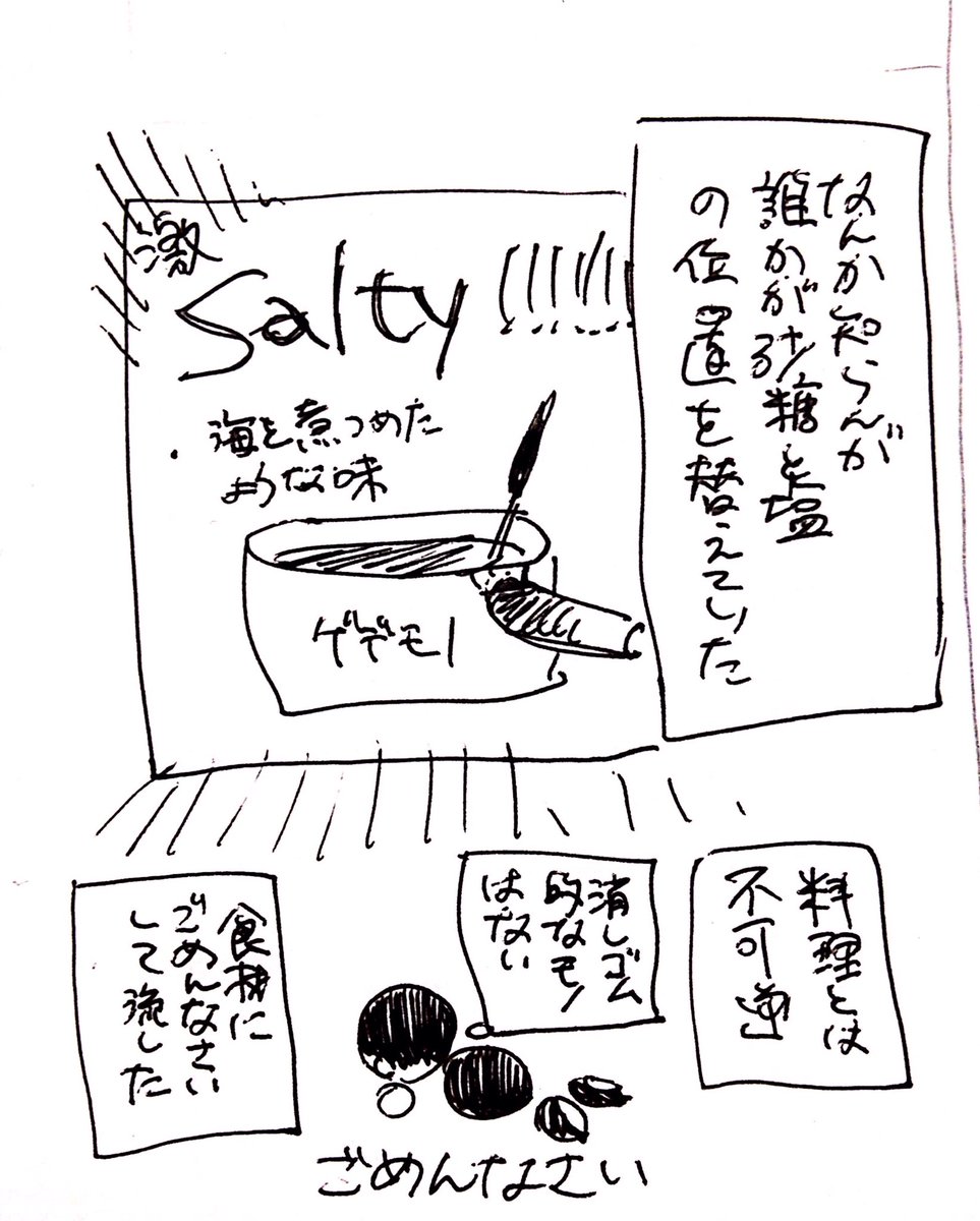先ほど起こった漫画みたいな失敗の懺悔 本当に申し訳ない 代理ベルトルトっぽいなにか 