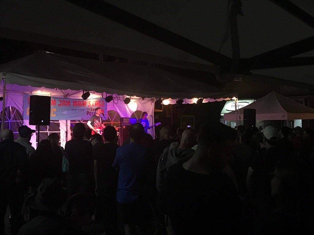 TorontoJunction's tweet photo. "It felt like the sun was always behind you" --@tunsband #JunctionSolstice #musicTO https://t.co/uNMcoa9vg4