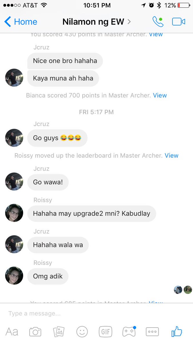 julesk0's tweet photo. Challenge accepted @Jcruzbryan 😂😂😂 #trashtalk #masterarcher https://t.co/6EPrDoV76I
