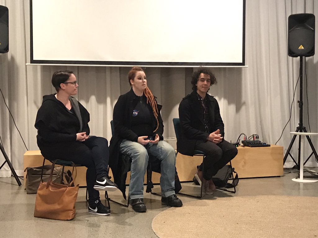 frostickle's tweet photo. @CognitiveTx And of course thank you to the wonderful judges of #MelbVR Health Hackathon, @CognitiveTx @Gaohmee @LachlanSleight!!! https://t.co/xopTQton2E