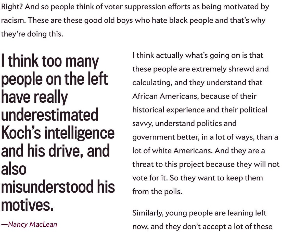 miri_iron's tweet photo. Must Read on #Voter Suppression & #Koch
(Suspect this's filed under at least 1 of those #AfricanAmericanProverbs.)
https://t.co/RZIYBxpnUi https://t.co/knIFiSl8h2